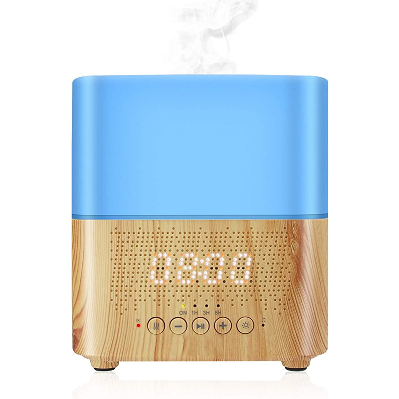 300 ml Diffuseur d'air d'huile d'arôme essentiel avec réveil du haut-parleur