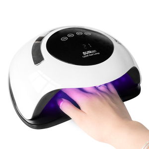 Lampe à ongles Led UV 120W plus rapide, sèche-vernis à Gel, lumière