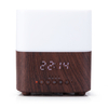 Réveil, diffuseur d'huiles essentielles, humidificateur de 300ML avec haut-parleur Bluetooth