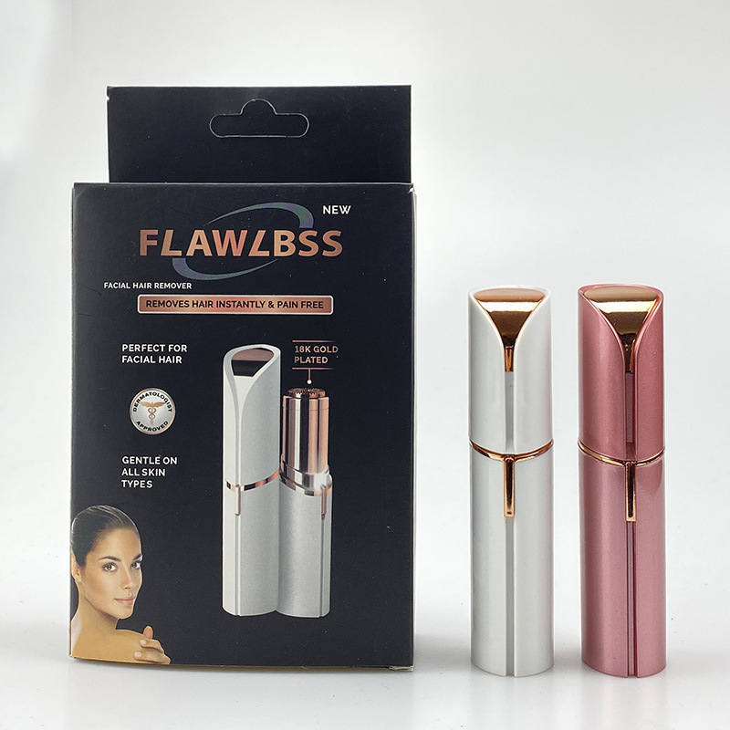Mini rasoirs portables indolores, épilateur, tondeuse à sourcils pour femmes 
