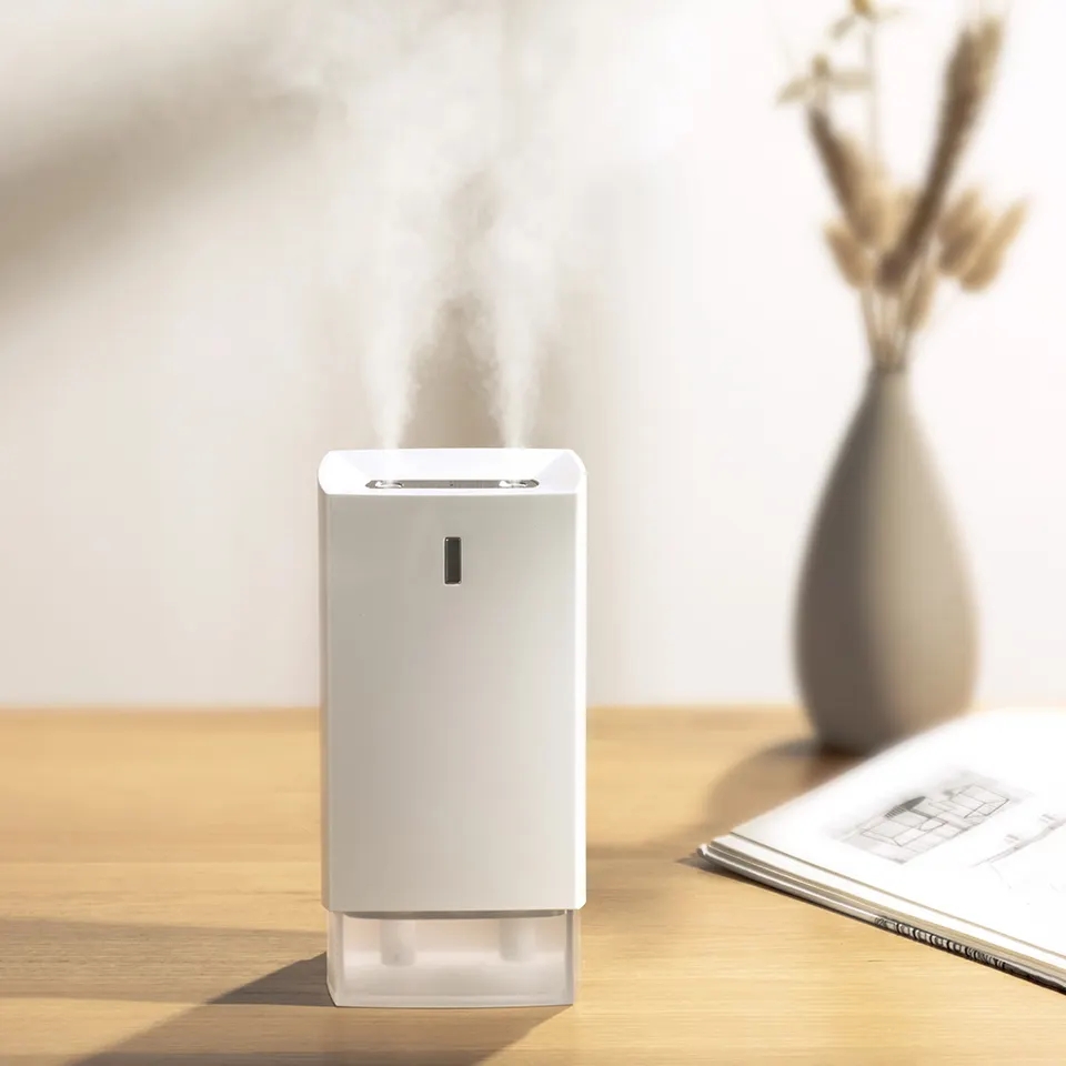 Meilleur humidificateur de brume à air à double jet pour chambre à coucher pour la chambre de bureau