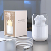 Mini humidificateur d'air mignon de patte de chat de lumière LED de diffuseur de voiture de 300ml
