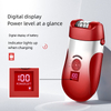 Épilateur électrique LED rechargeable par USB 3 en 1 pour femme
