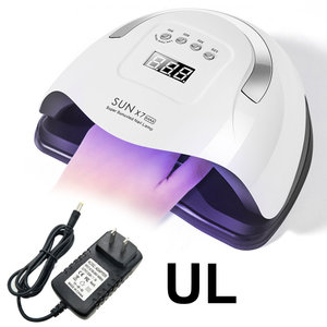 Lampe à ongles UV LED à poignée portable 180 W avec réglage de 4 minuteries