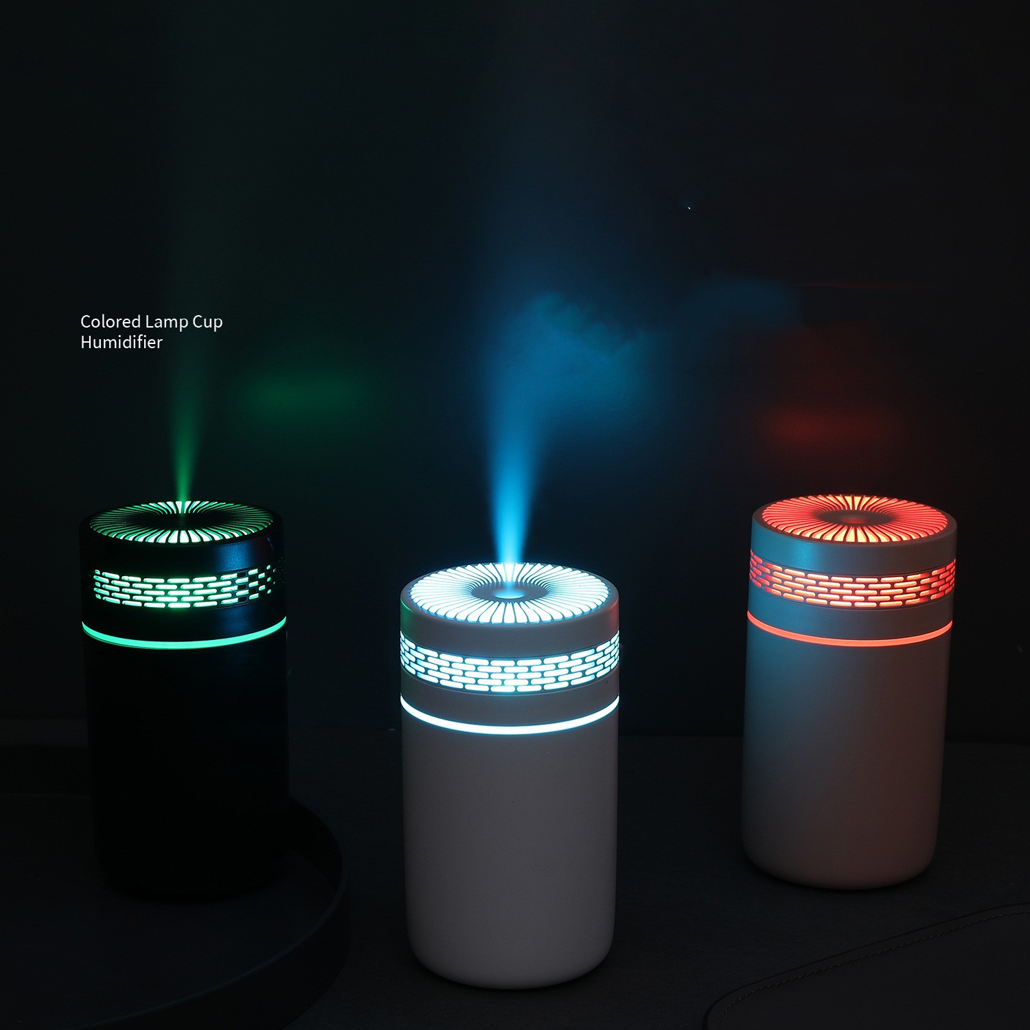 Humidificateur d'air ultrasonique 250ML, Mini tasse d'éblouissement Portable pour voiture et maison