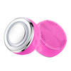 Vibration chauffage en silicone rechargeable électrique nettoyage du visage électrique
