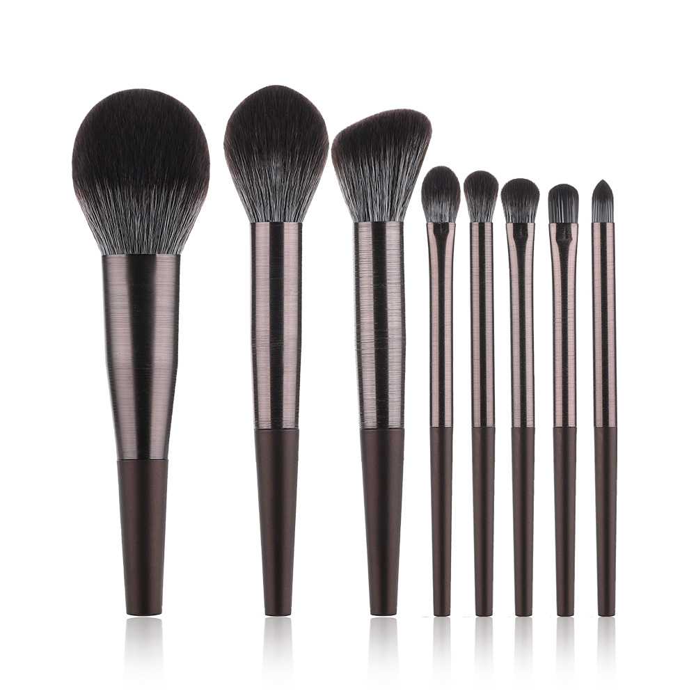 Ensemble de pinceaux de maquillage pour fond de teint, poudre douce et ample, 8 pièces