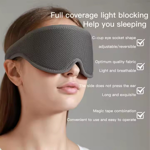 Masque pour les yeux de sommeil 3D pour hommes et femmes