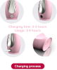 Nettoyant pour le visage rose en silicone portable brosse de dissolvant de pointage noir