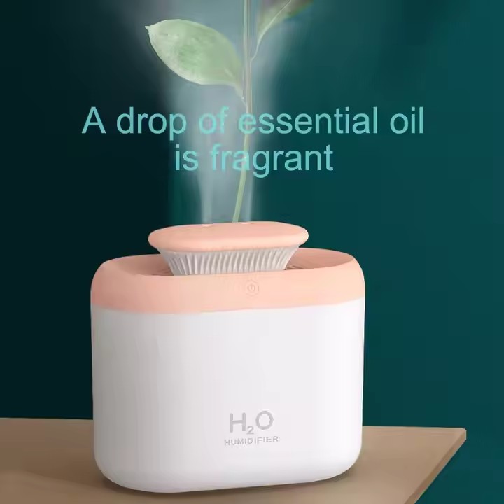 Humidificateur d'air USB Home Mist avec veilleuse pour bureaux