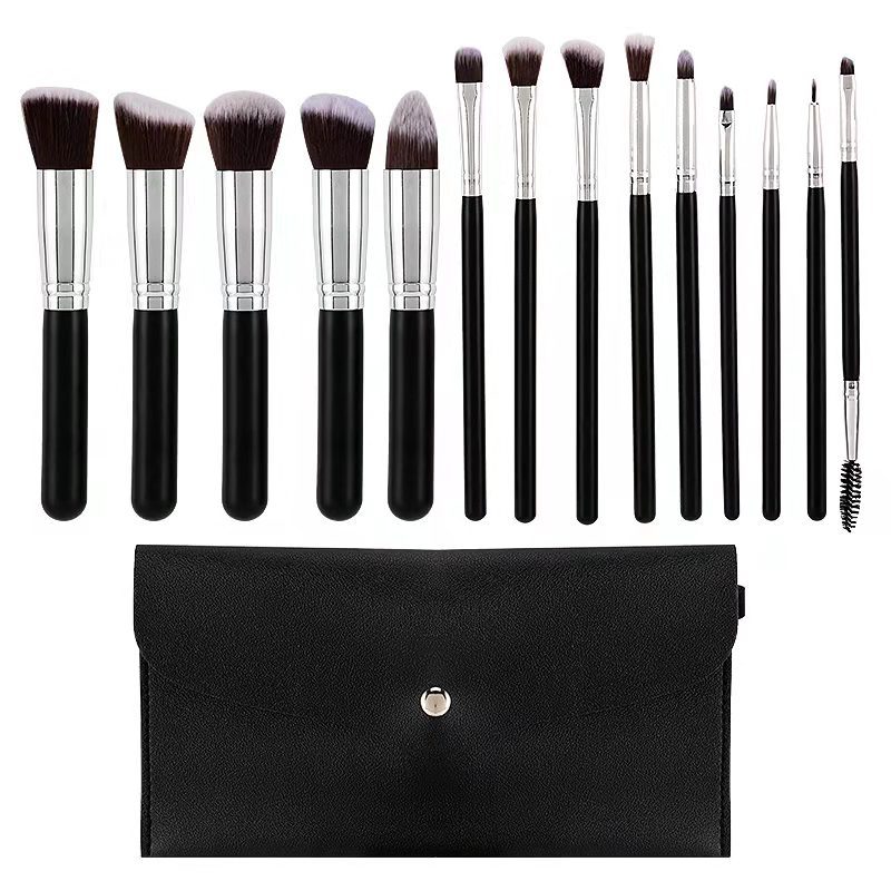 Ensemble de pinceaux de maquillage 14 pièces (9)