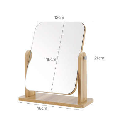 Miroir de maquillage naturel pour femmes, bureau promotionnel, maison, salle de bains, vanité