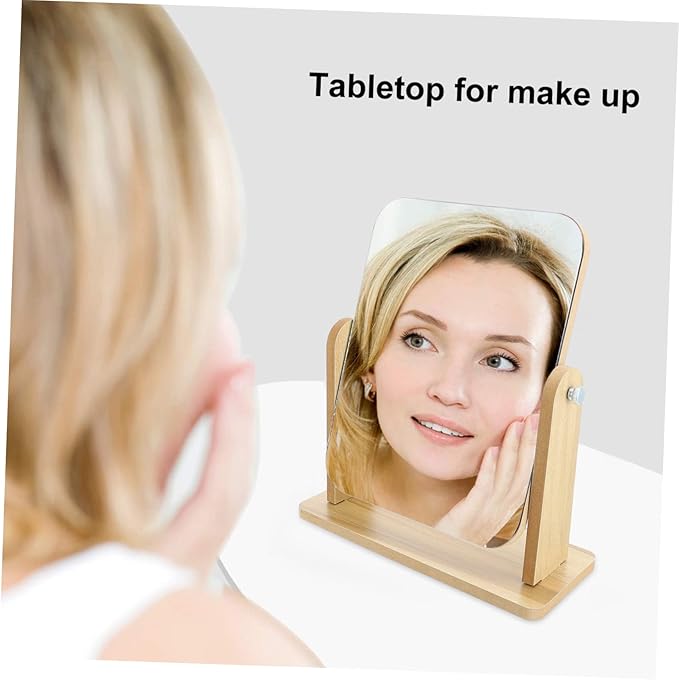 Miroir de maquillage naturel pour femmes, bureau promotionnel, maison, salle de bains, vanité