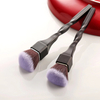 Brosse de fond de teint en Fiber synthétique à tête plate, poignée à vis Portable, maquillage