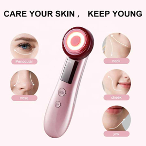 Appareil de massage de levage de visage de beauté de nettoyant pour le visage 3 en 1