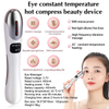 Masseur oculaire vibrant et chauffant pour les yeux pour les cernes