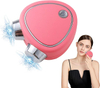 Introducteur portatif et rechargeable de rouleau de masseur facial d'EMS à double tête