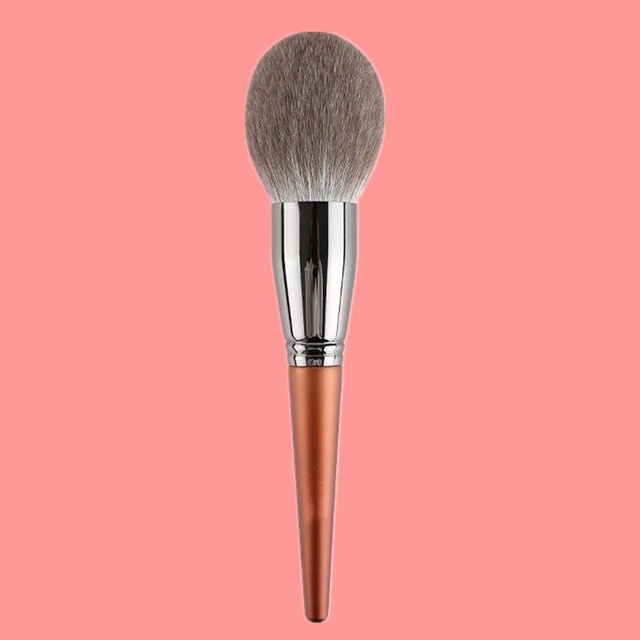 Fibre synthétique en gros Fibre professionnel maquillage cosmétique Brosse en poudre de fondation lâche