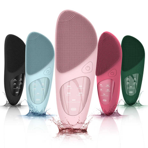 Brosse nettoyante électrique pour le visage, en Silicone sonique étanche et rechargeable, meilleure brosse nettoyante pour le visage 