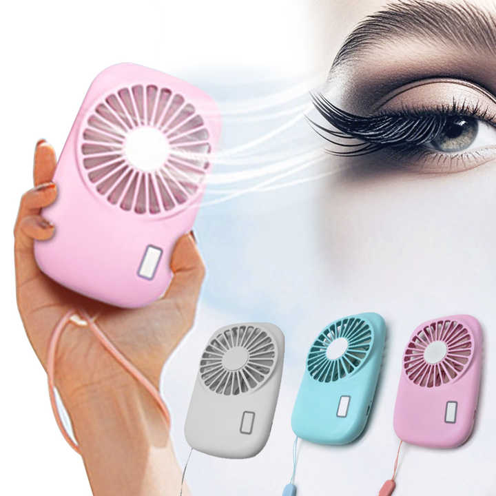 Mini sèche-cils portatif et rechargeable pour maquillage, ventilateur 