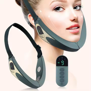 Double menton EMS Lifting facial électrique amincissant la machine de massage par vibration