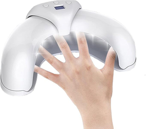 Lampe à ongles à main en gel UV LED pliable sans fil en forme de U