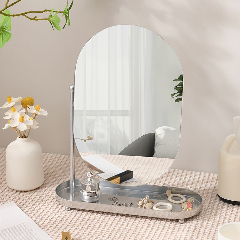 Miroir de maquillage de coiffeuse classique de bureau de chambre à coucher à la maison