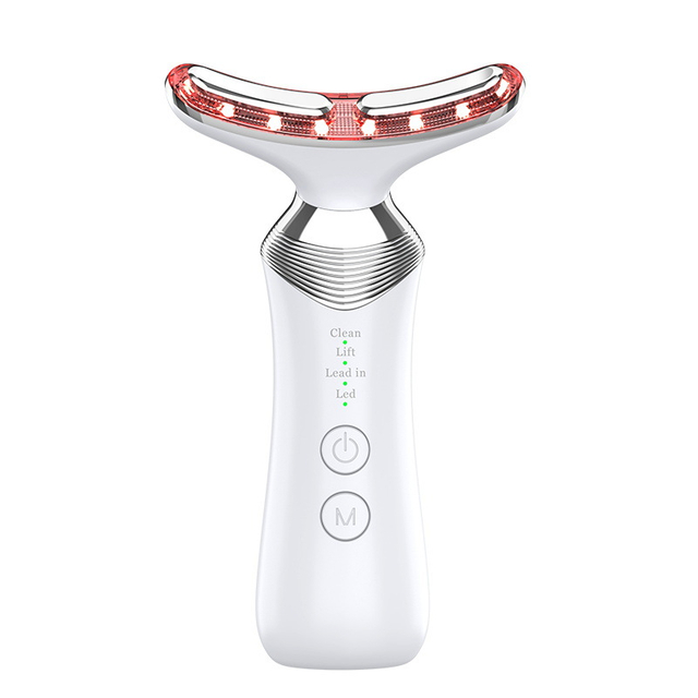 Dispositif de messager de cou de levage de visage de retrait de ride de LED d'utilisation à la maison