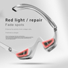 Instrument électrique intelligent de beauté des yeux EMS à lumière rouge 3D pour les cernes