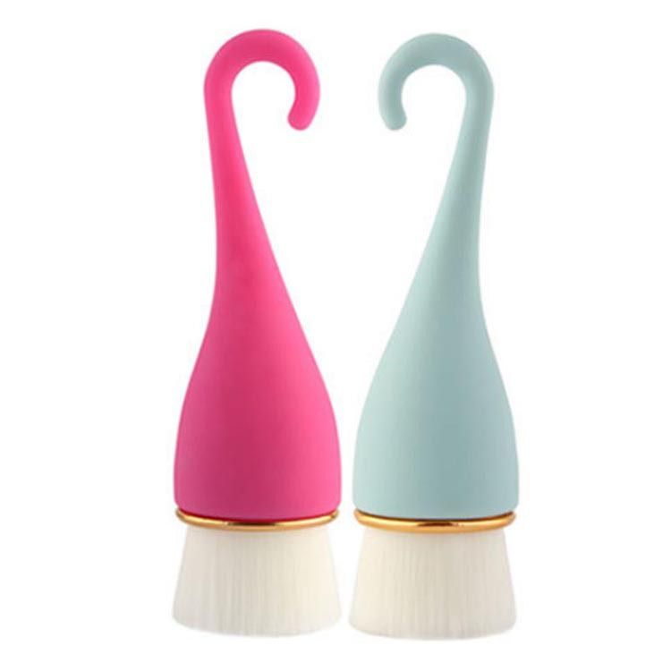 Outil de brossage nettoyant en silicone pour massage pour le visage Nettoyer avec crochet
