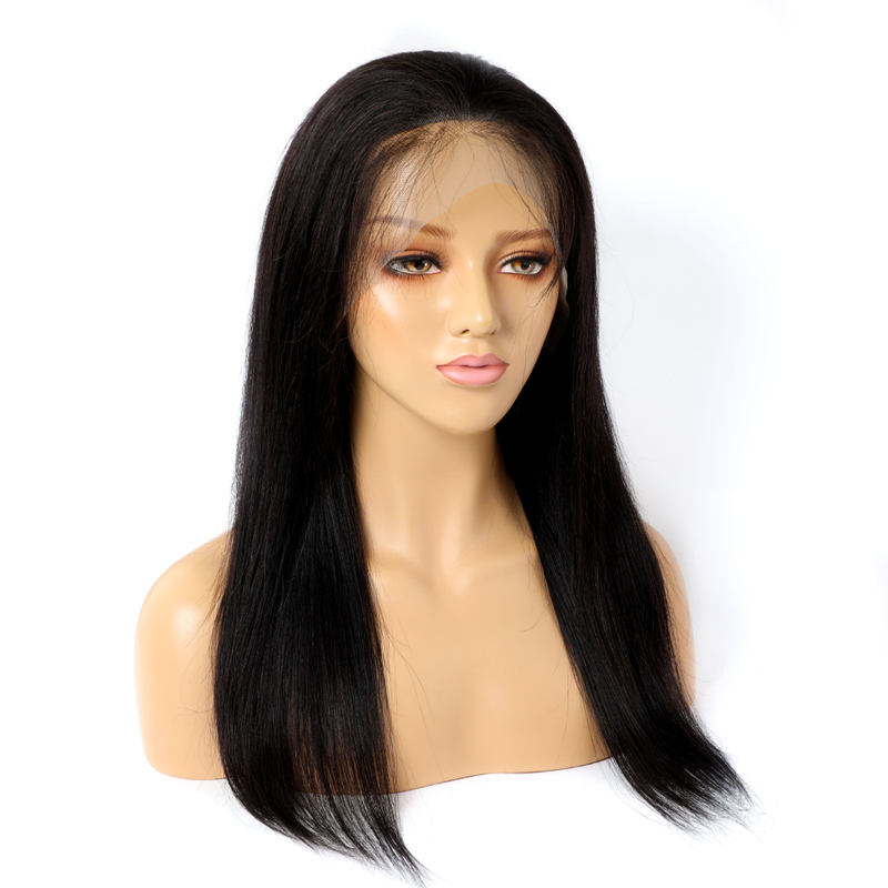 Perruque à cheveux humains avant en dentelle en gros