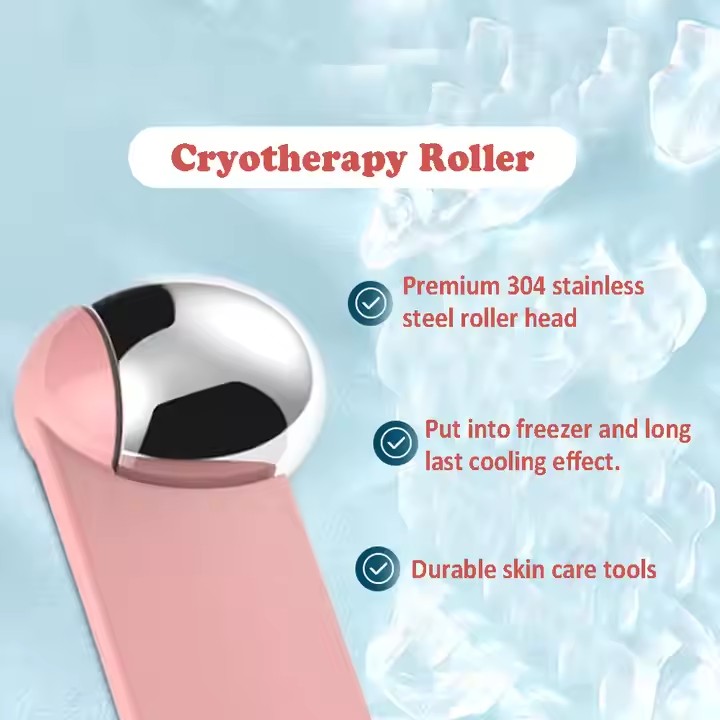 Applicateur de crème pour les yeux en métal Derma Roller of Eye