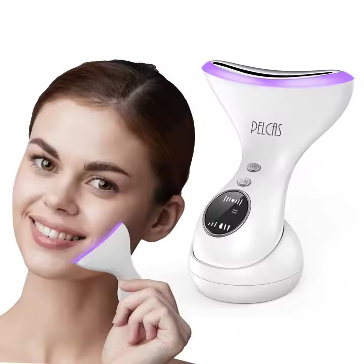  Instrument de Massage de cou de beauté de Machine de levage de visage de thérapie de LED 