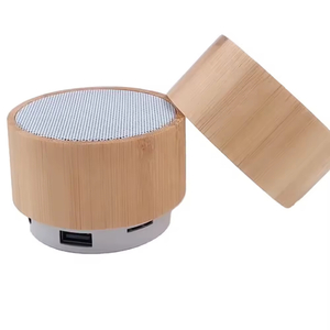 Cadeau promotionnel en gros mini portable BAMBOOD BLUETOOTH BLUETOOTH BAME SANS WIRE